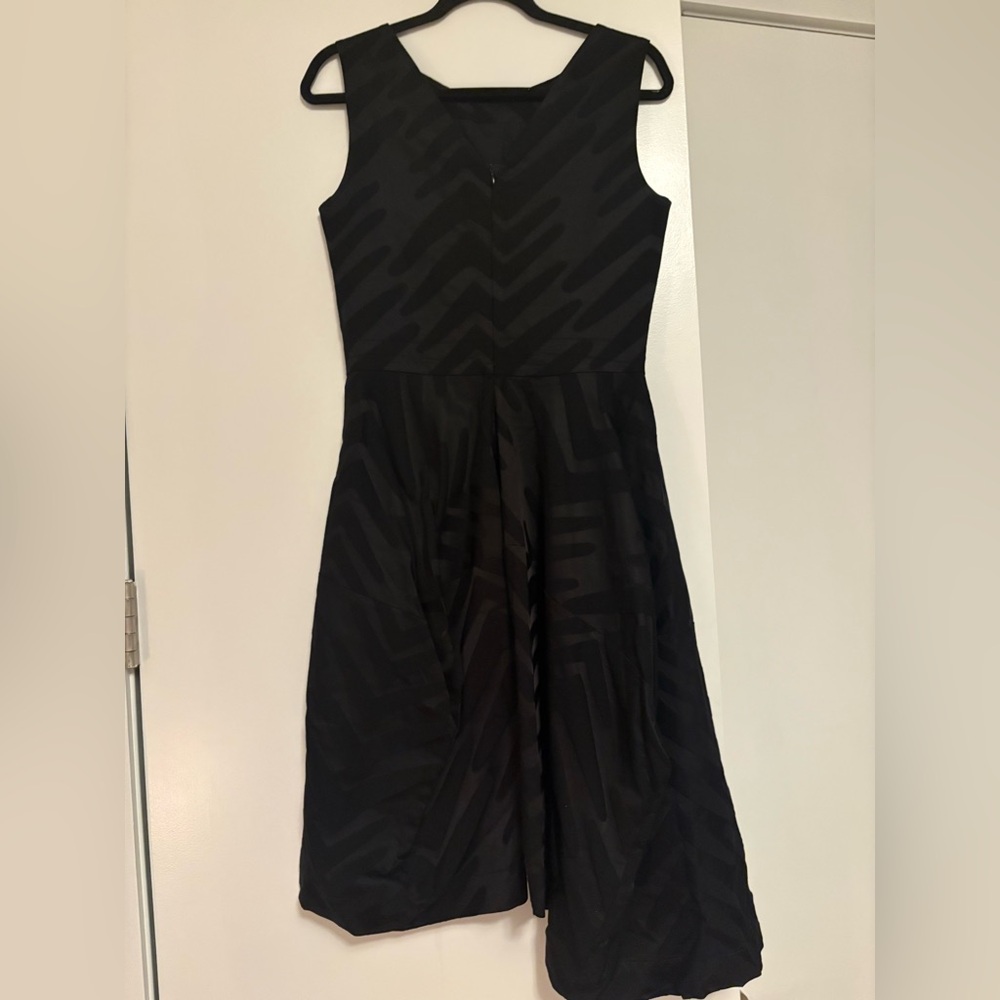 Vivienne Westwood Black Patterned Midi Dress